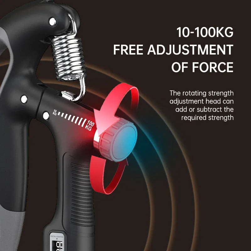 10-100Kg Adjustable Grip Strength Trainer  Hand & Wrist Workout