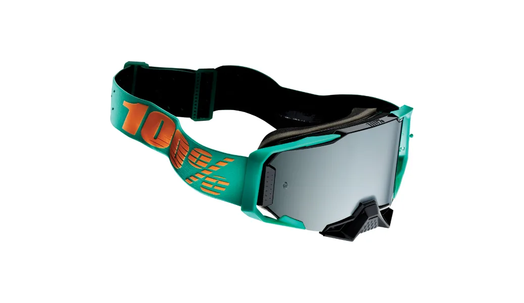 100% ARMEGA Goggle Clark - Silver Flash Mirror