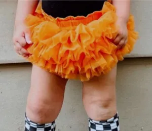 2 left! 12/24mo & 5/6yr ~ Boujee Bloomers ~ Orange