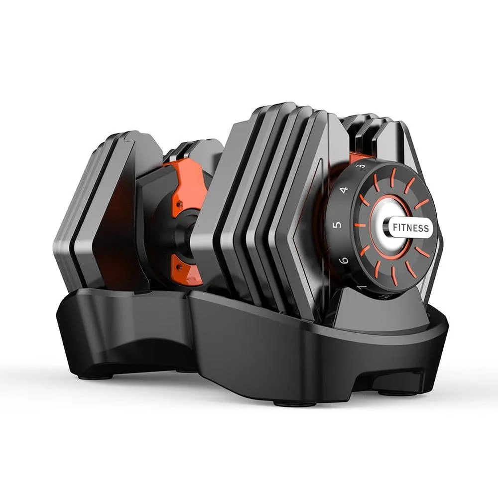 Adjustable Dumbbells Fast Automatic Intelligent Home Fitness Lying Dumbbell Set