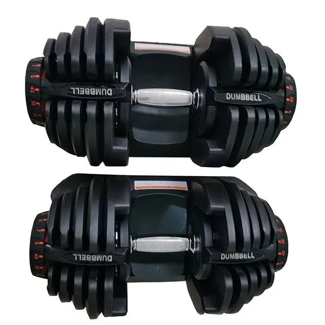 Adjustable Dumbbells Fast Automatic Intelligent Home Fitness Lying Dumbbell Set