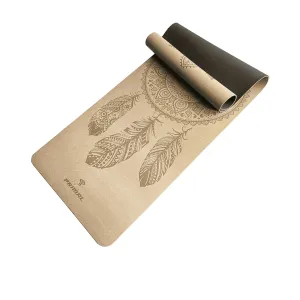 Beige Dream Catcher Yoga Mat
