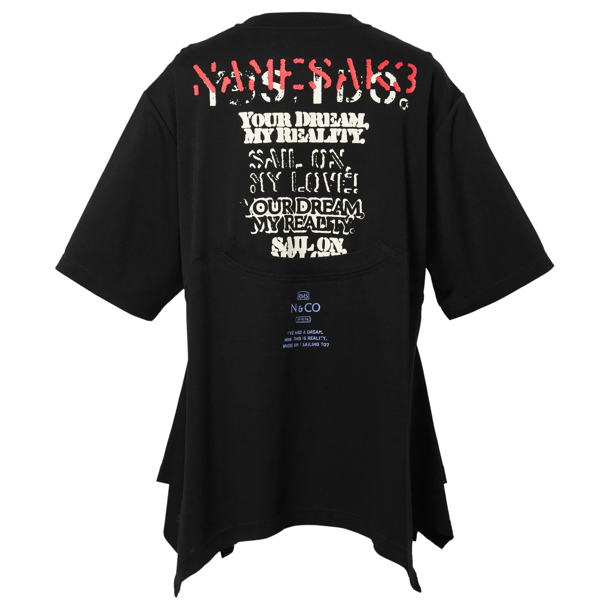 COLLINS ROWING TEE / EUPHORIC BLACK