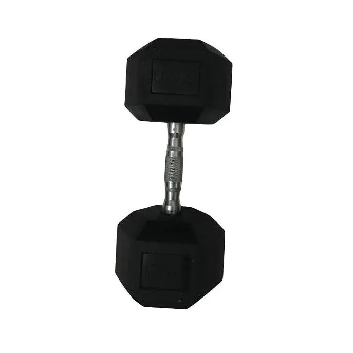 Contes Single 17.5Kg Hexagonal Dumbbell