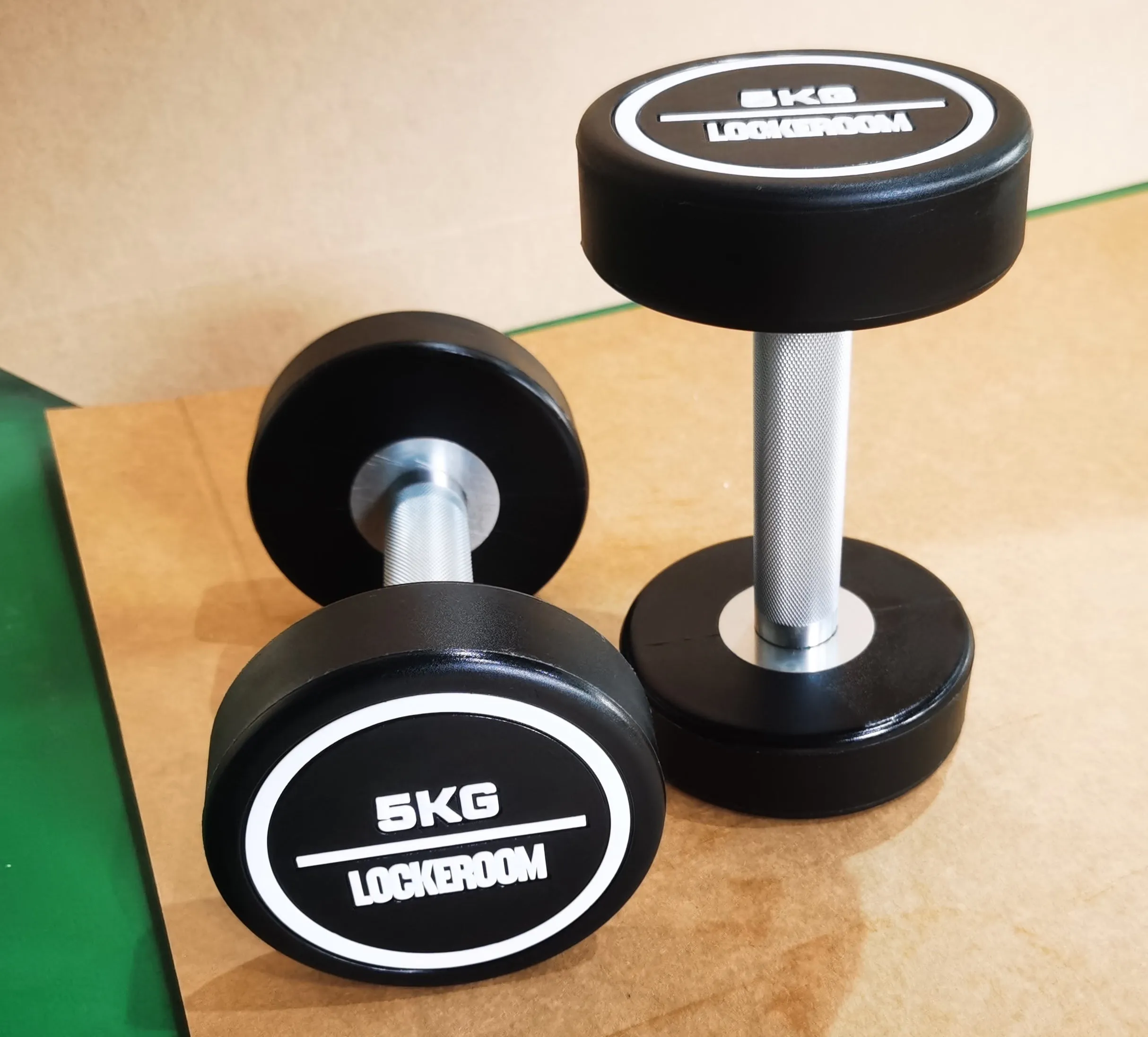 Custom PU Dumbbells with Your Gym Logo