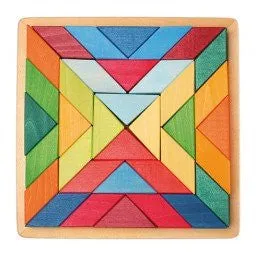 Grimm's Square Indian Puzzle - Medium