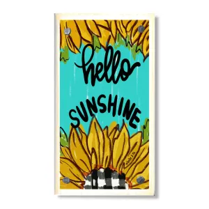 Hello Sunshine Happy Block