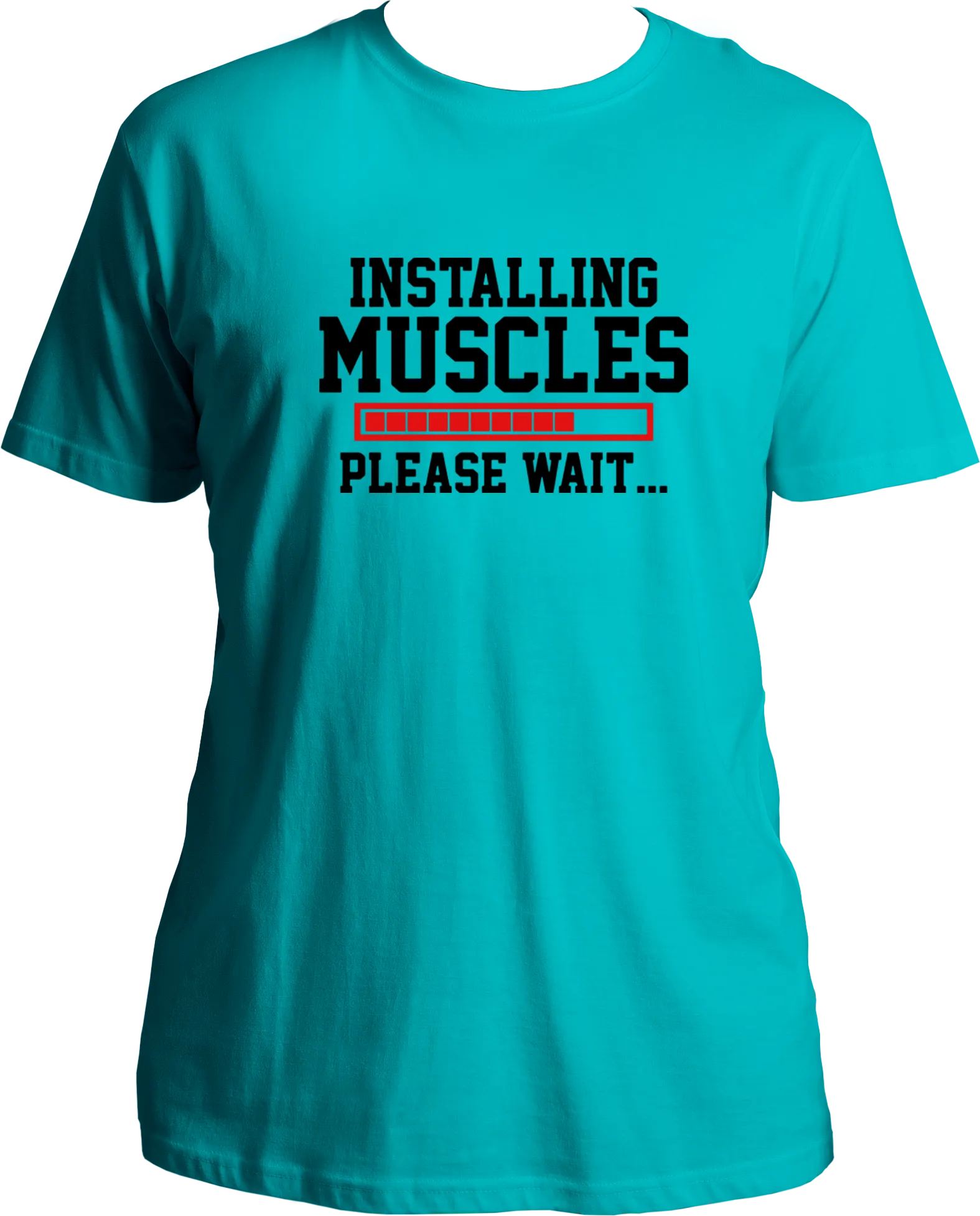 Installing Muscles Unisex T-Shirts
