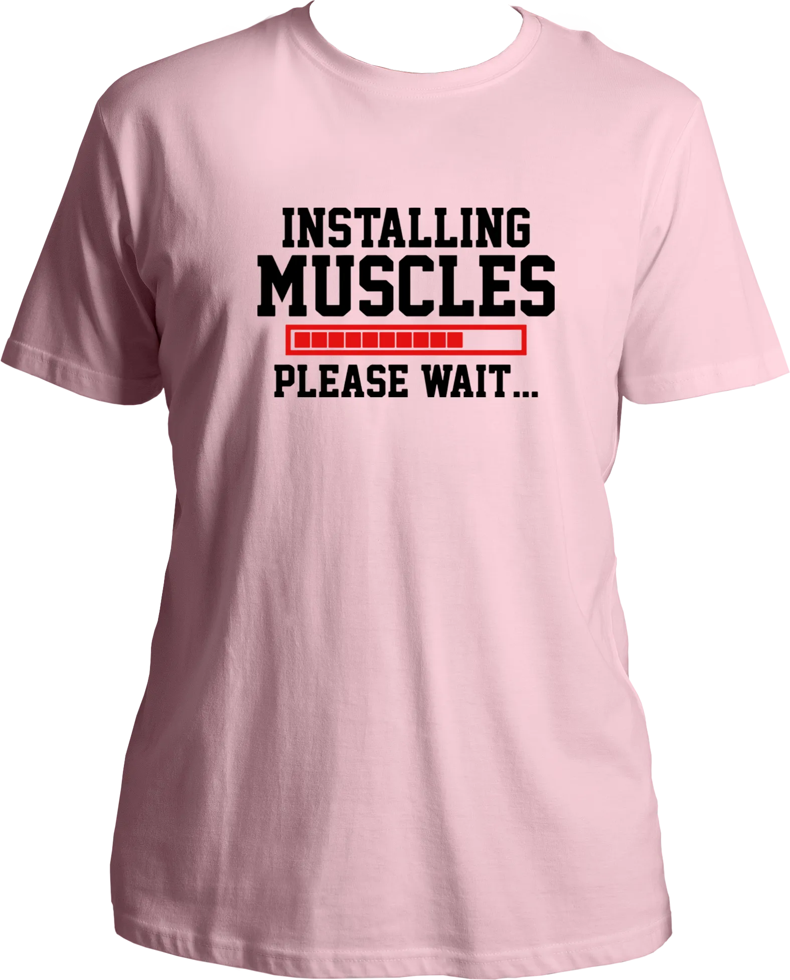 Installing Muscles Unisex T-Shirts