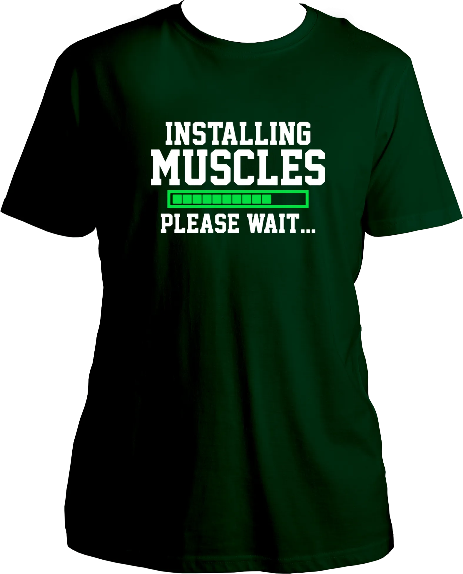 Installing Muscles Unisex T-Shirts