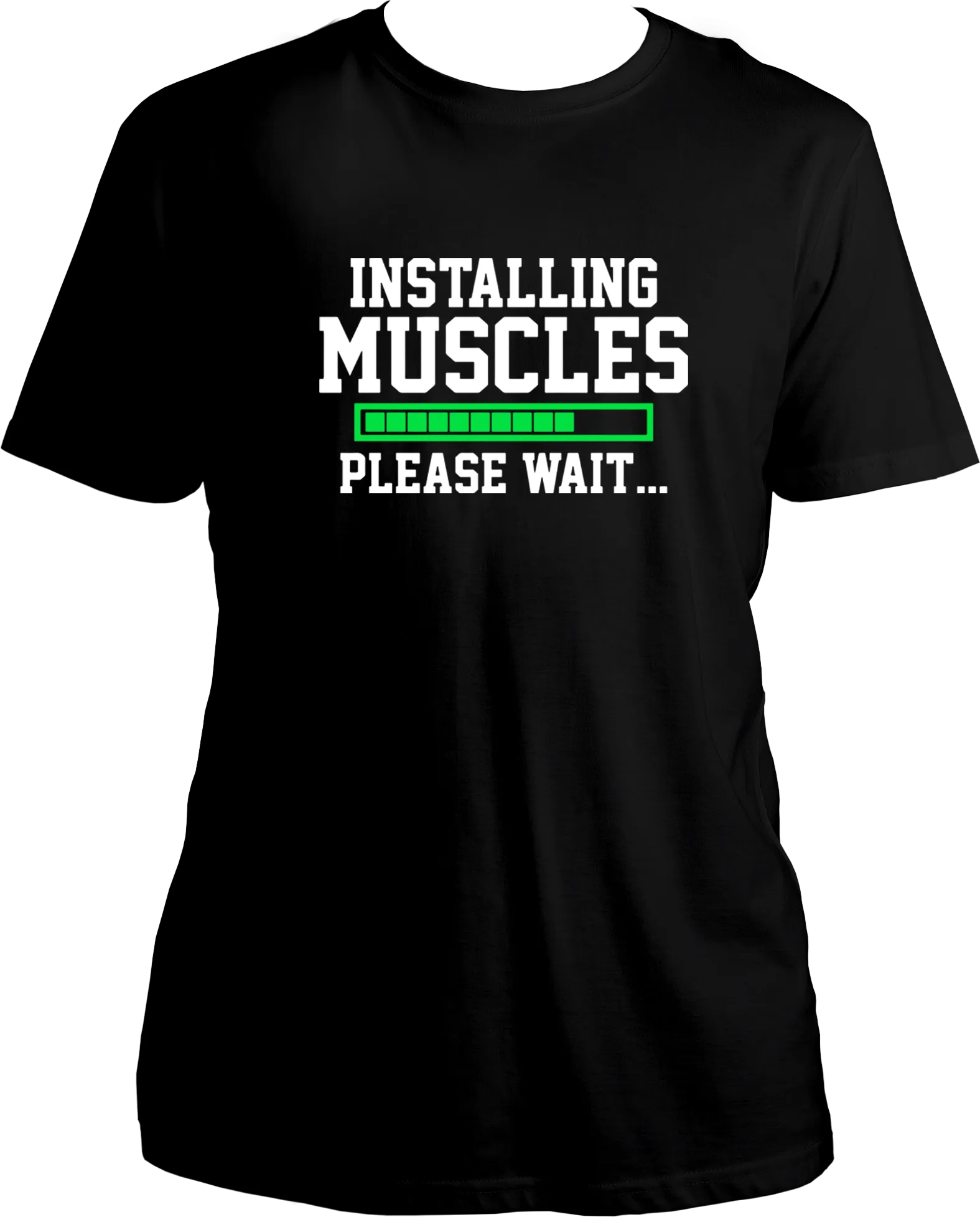 Installing Muscles Unisex T-Shirts