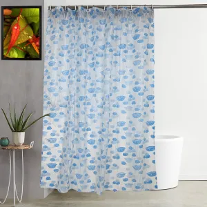 Kuber Industries Shower Curtain & Bathmat Set | Non-Slip Bath mats for Bathroom | Easy-Slide Curtains | Polyester Curtain or Bathmat for Bath Décor | XTL339-3T | 12 Pcs Set | Multicolor