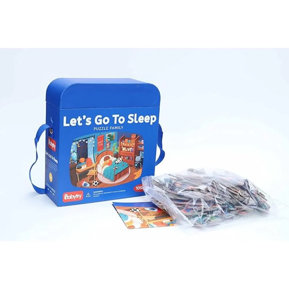 Letâ€™s Go To Sleep Puzzle (105 Pieces)