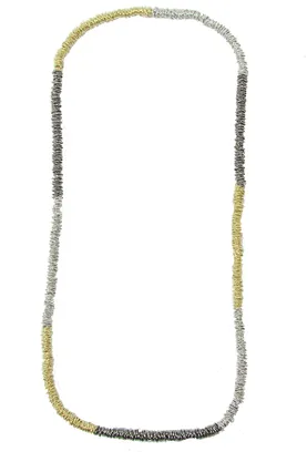 Metallic Stripe Necklace or Bracelet