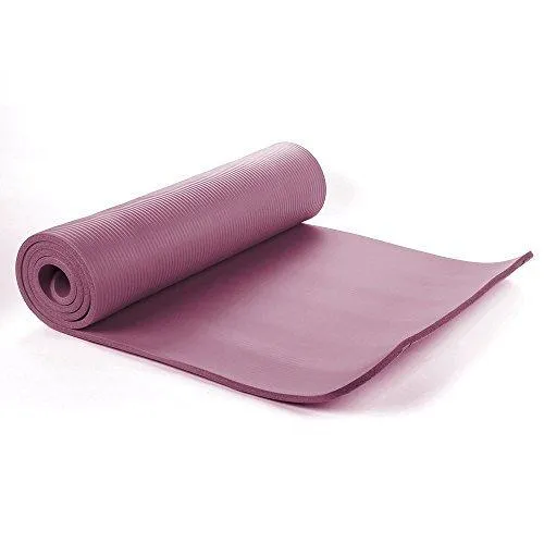 NBR Foam Yoga Mat 15mm Thick - Red Mist