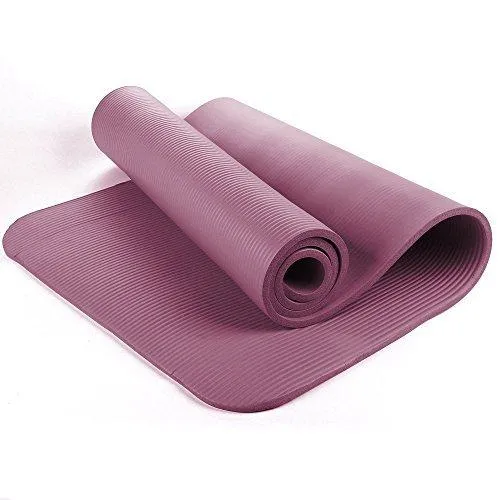 NBR Foam Yoga Mat 15mm Thick - Red Mist