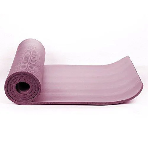 NBR Foam Yoga Mat 15mm Thick - Red Mist