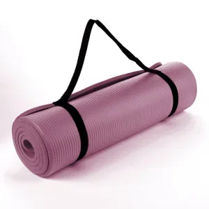 NBR Foam Yoga Mat 15mm Thick - Red Mist