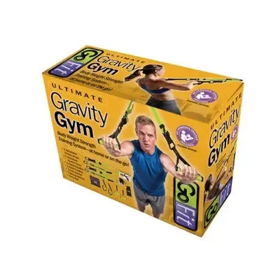 Open Box - GoFit Ultimate Gravity Gym Resistance Band - Green/Black