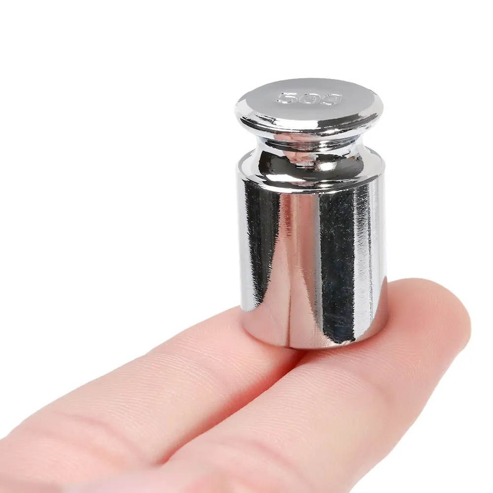 Precision Chrome Plating Calibration Weights Set  1g to 100g