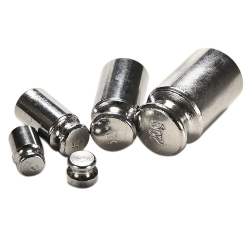Precision Chrome Plating Calibration Weights Set  1g to 100g