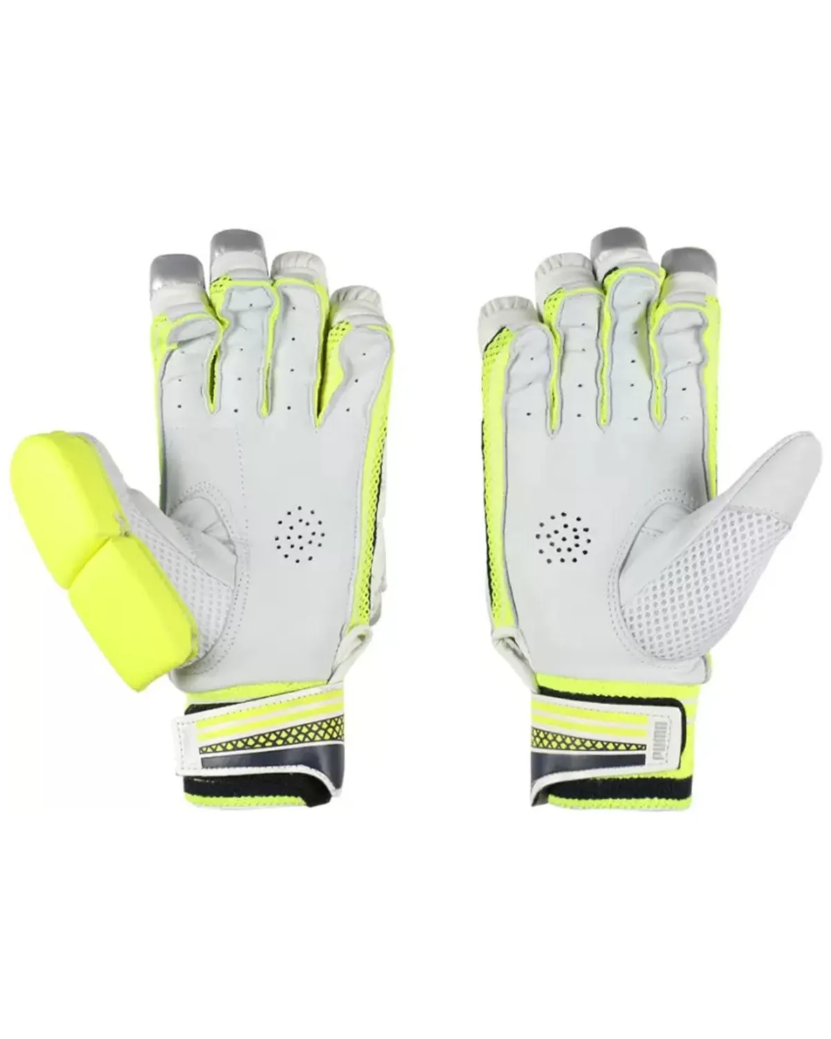 Puma Evo 4 Green Cricket Batting Gloves - Boys/Junior