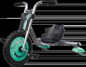 Razor RipRider 360 Mini - Teal, 360 Degrees Caster Tricycle, Easy Drifting, for Child Ages 3 