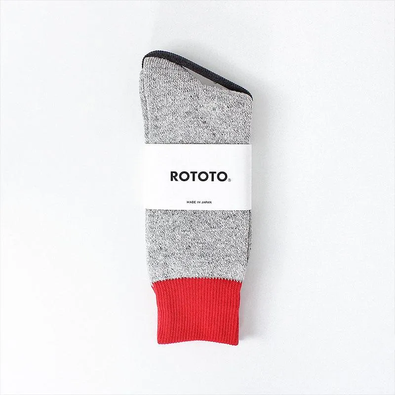 Rototo Double Face Crew Socks