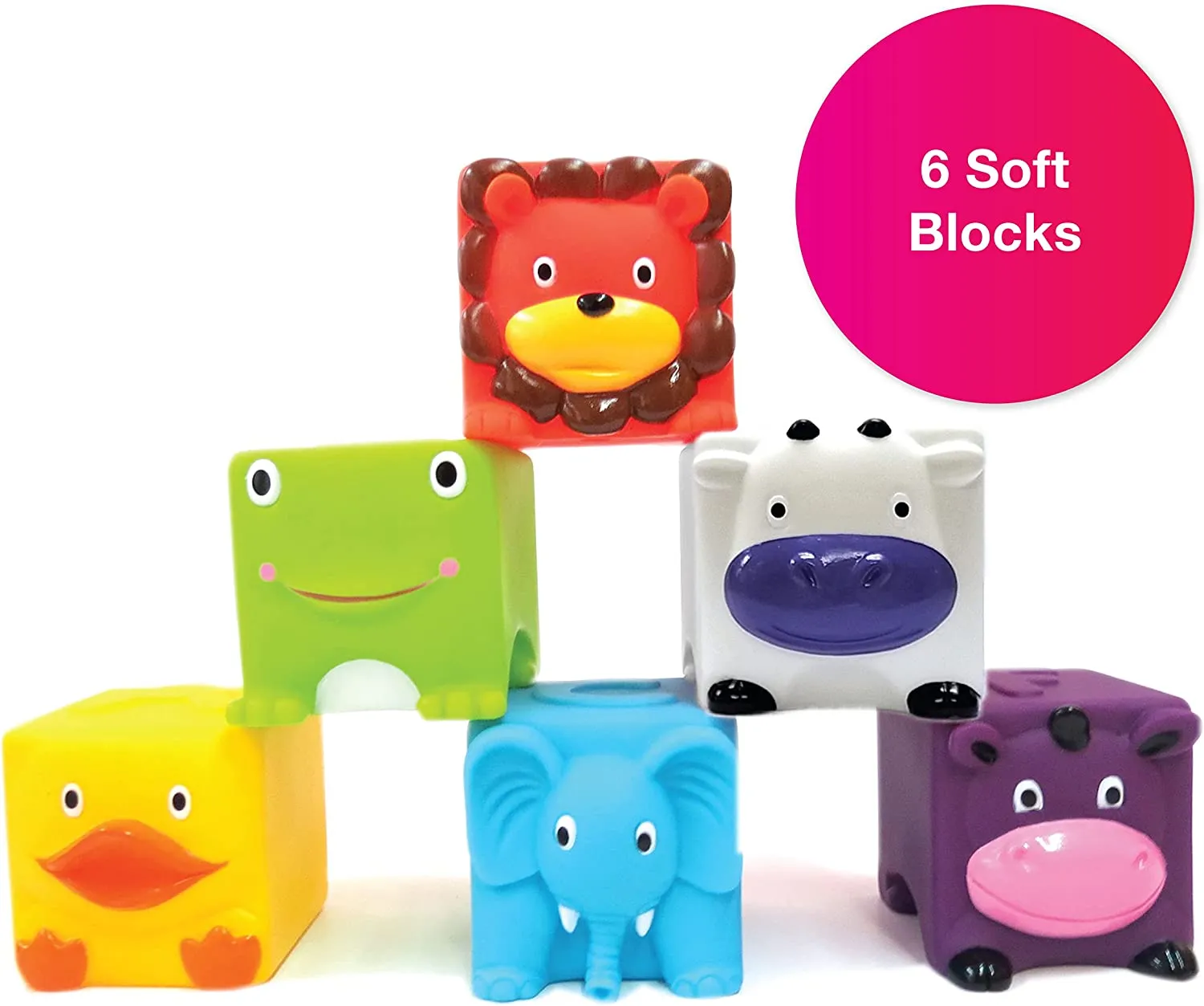 Soft & Squeezy Critter Blocks