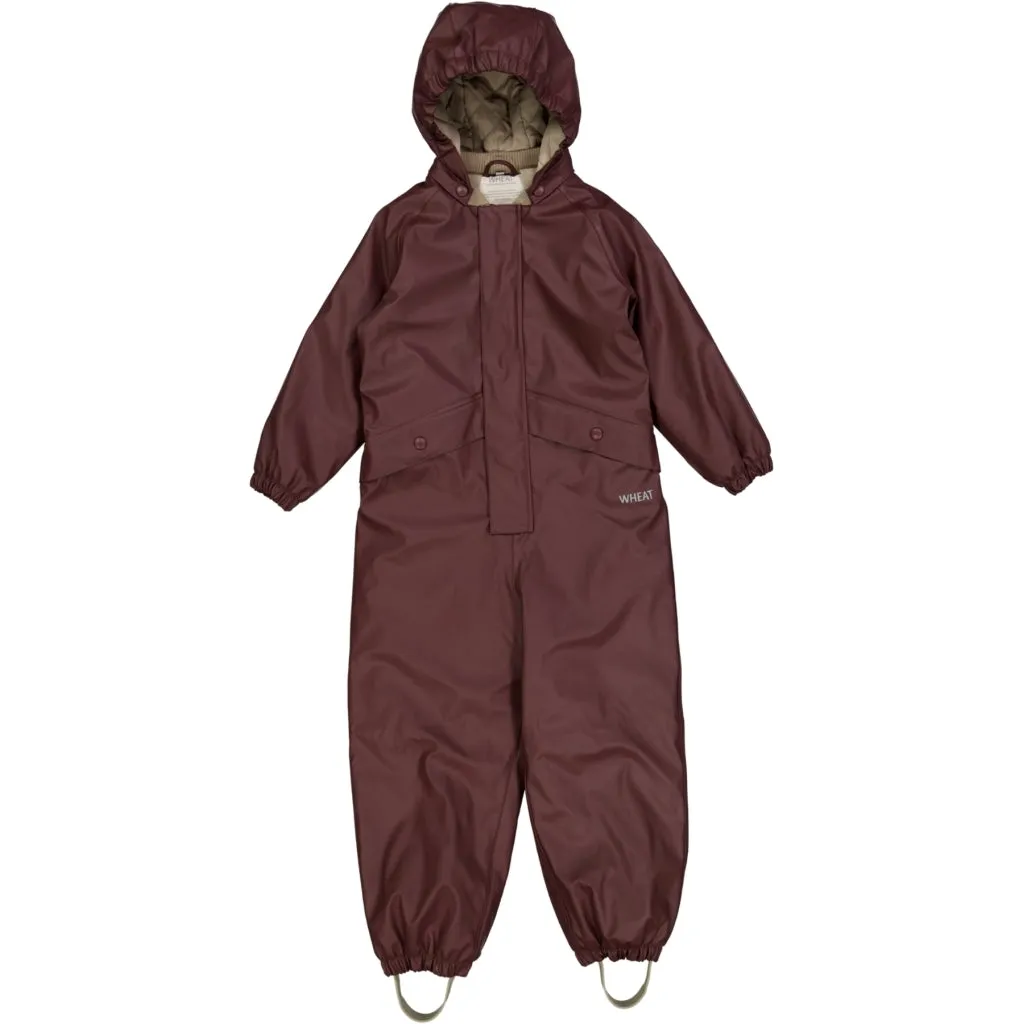 Thermo Rainsuit Aiko - fudge