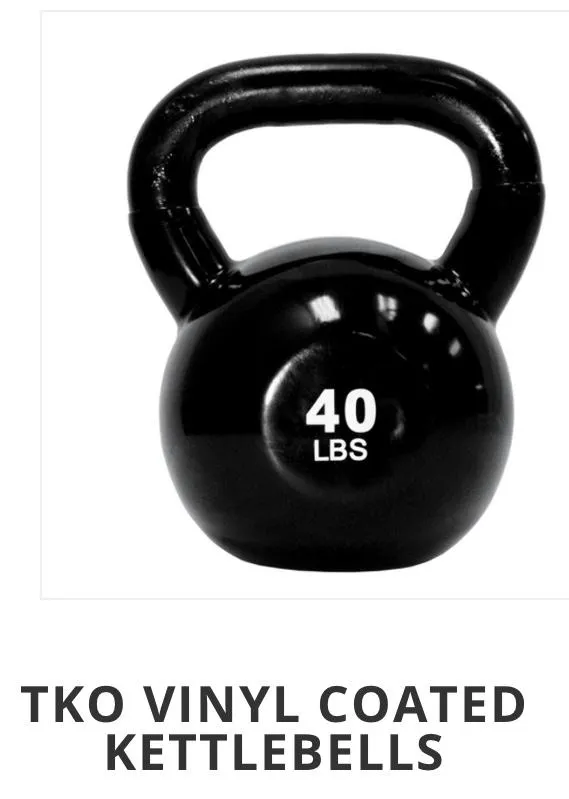 TKO Vinyl Dipped Kettlebell