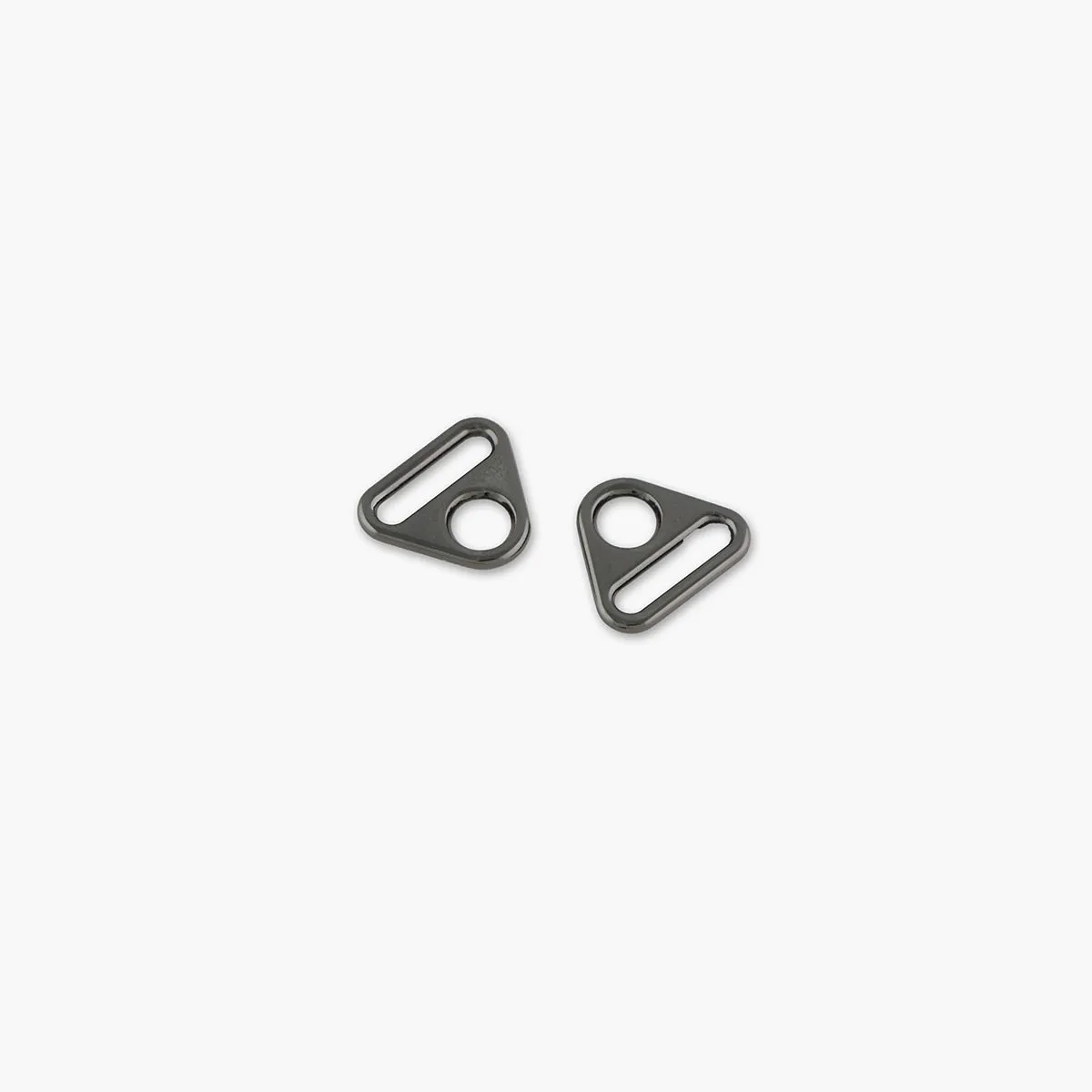 Two 1" Triangle Rings