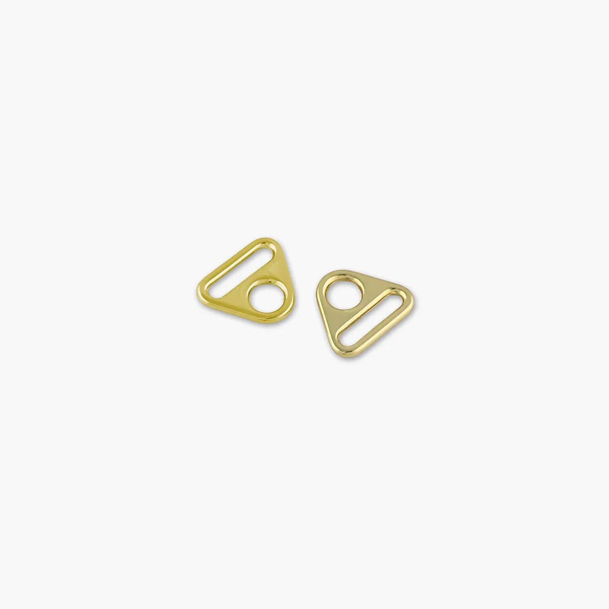 Two 1" Triangle Rings