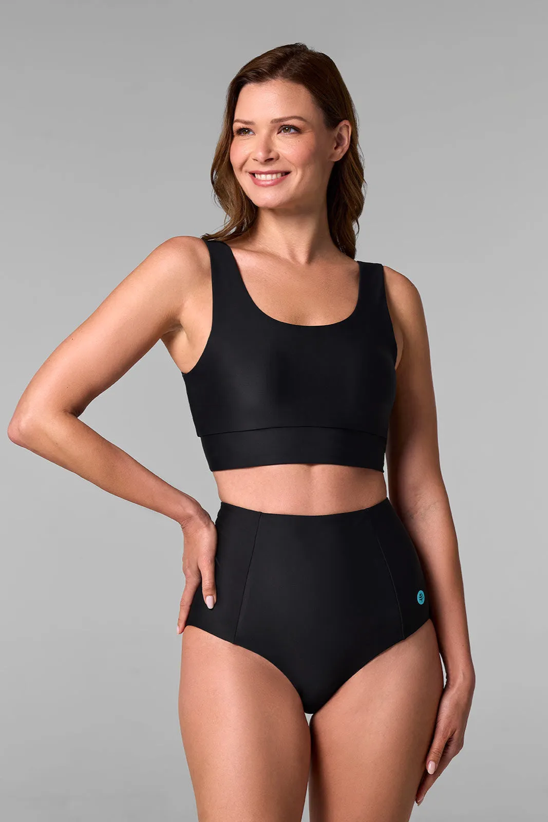 Women's Spring Garden Crop Bikini Top | Regular Parent