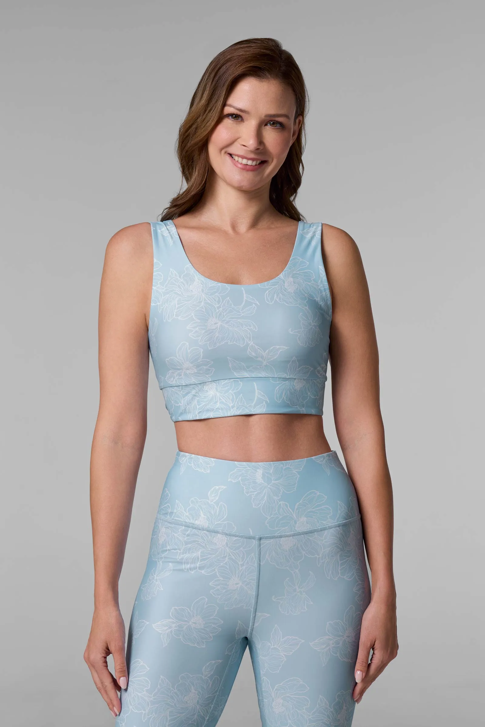 Women's Spring Garden Crop Bikini Top | Regular Parent