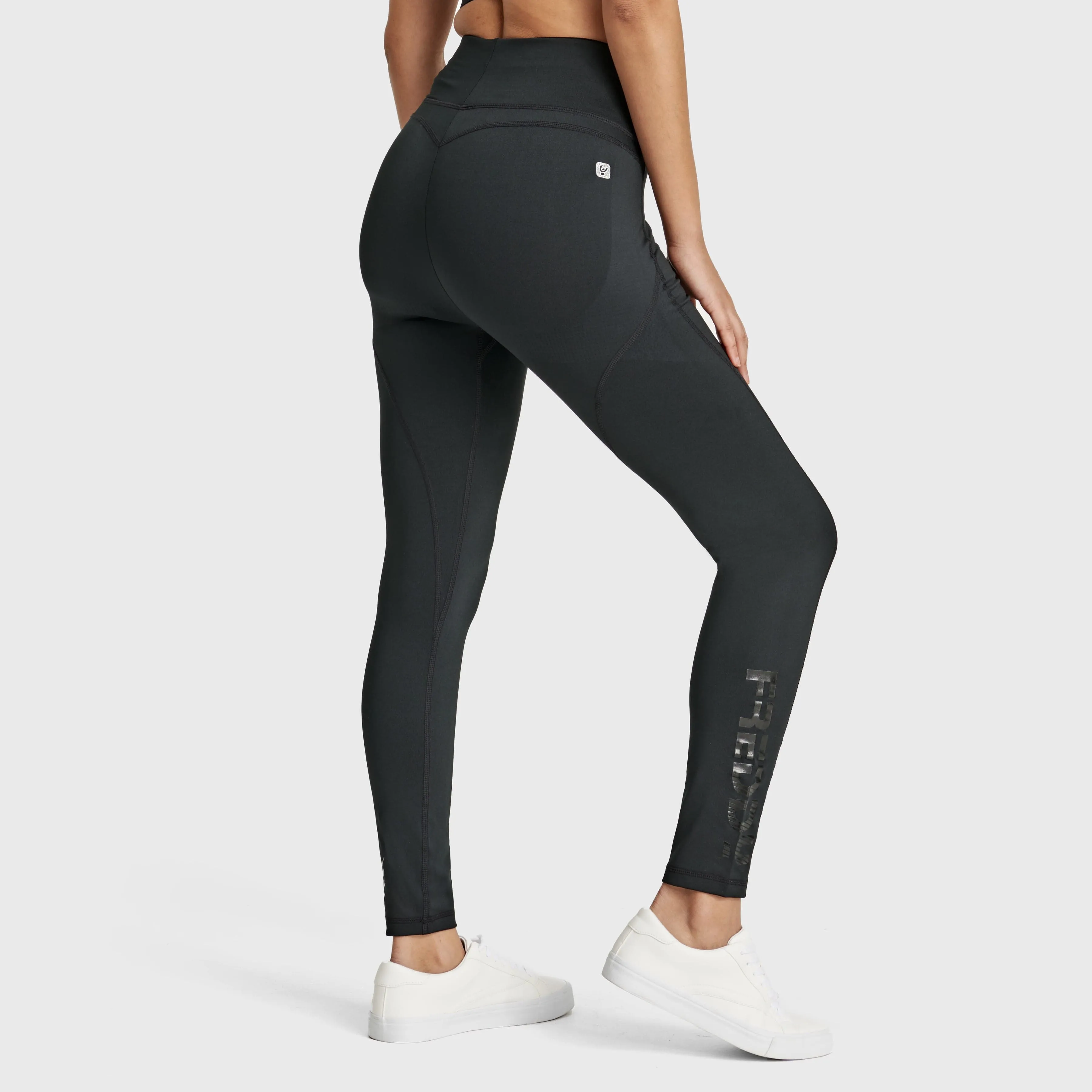 WR.UP Diwo Sport - High Waisted - 7/8 Length - Black